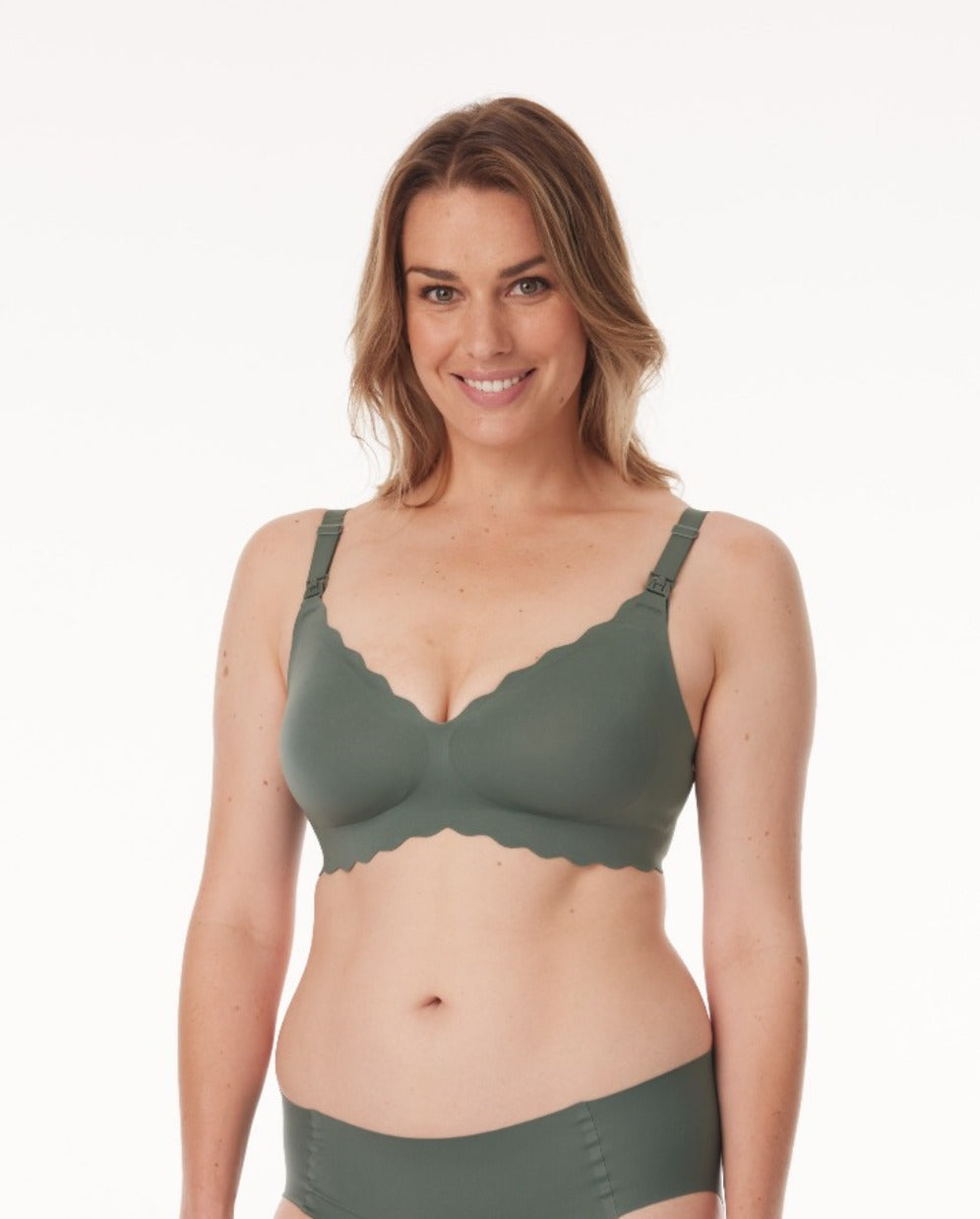 Jelly Strip Seamless Nursing Bra YN46