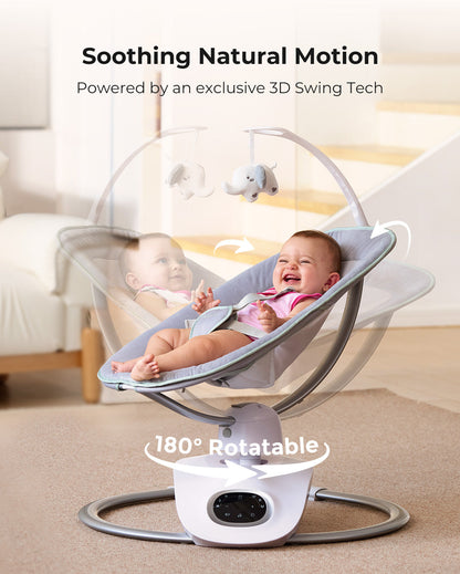 CocoSway 3D-Motion Electric Baby Swing