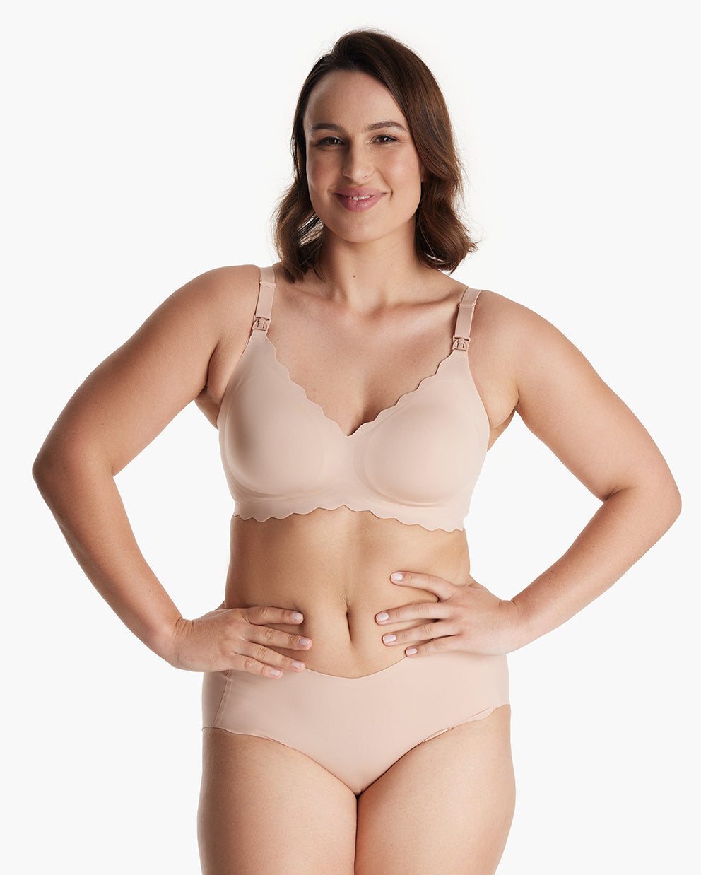 Jelly Strip Seamless Nursing Bra YN46