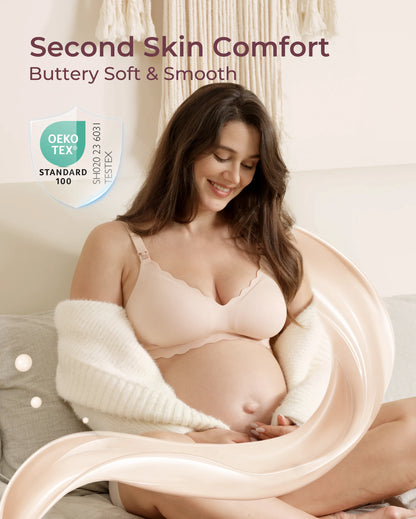 Jelly Strip Seamless Nursing Bra YN46
