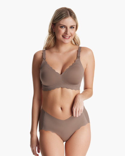 Jelly Strip Seamless Nursing Bra YN46