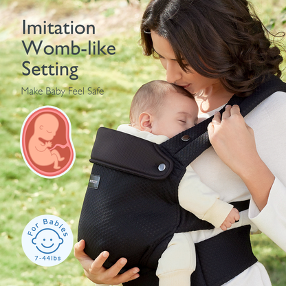 PureHug Baby Carrier - Ergonomic Cozy & Lightweight