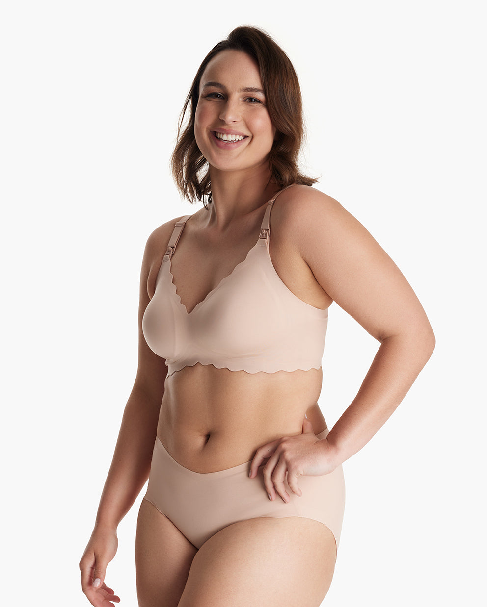 Jelly Strip Seamless Nursing Bra YN46