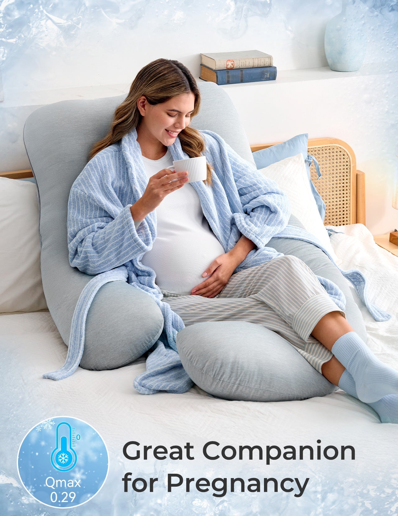 Huggable -  U Shaped Maternity Body Pillow