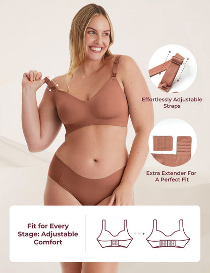 Ultra Soft Seamless Nursing Bra YN21