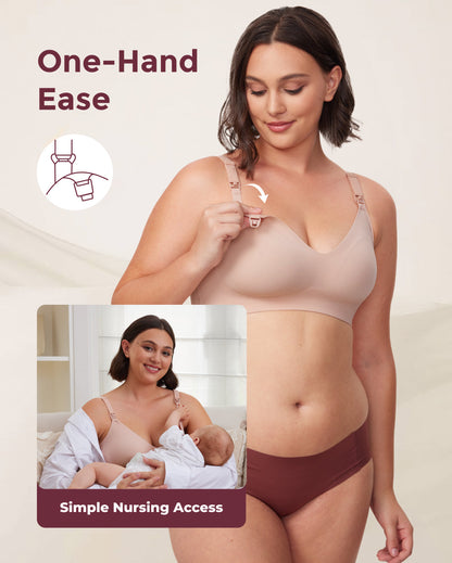 Ultra Soft Seamless Nursing Bra YN21