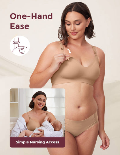 Ultra Soft Seamless Nursing Bra YN21