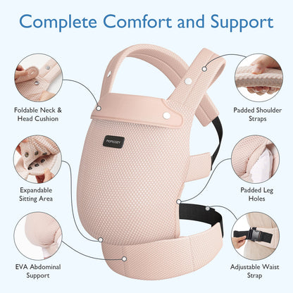 PureHug Baby Carrier - Ergonomic Cozy & Lightweight