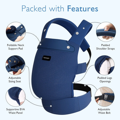 PureHug Baby Carrier - Ergonomic Cozy & Lightweight