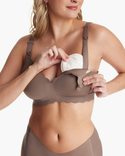 Jelly Strip Seamless Nursing Bra YN46