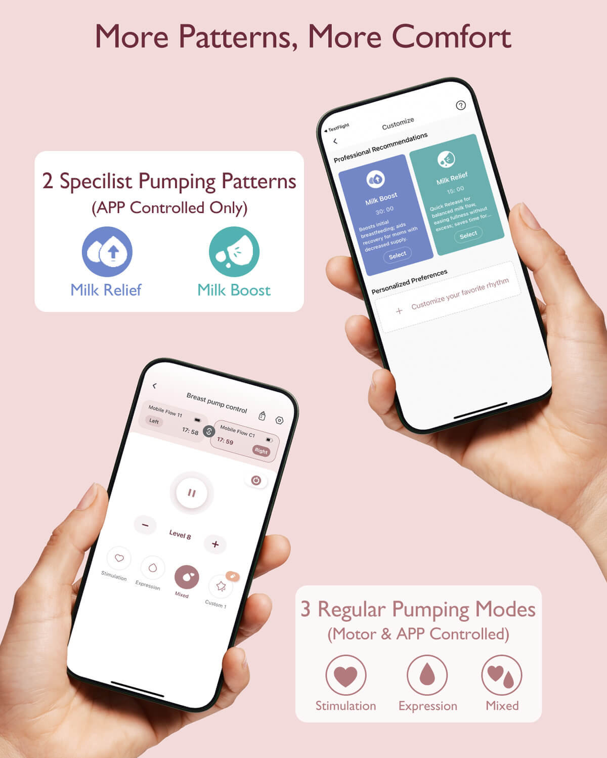 Mobile Flow™ Hands-Free Breast Pump | M9