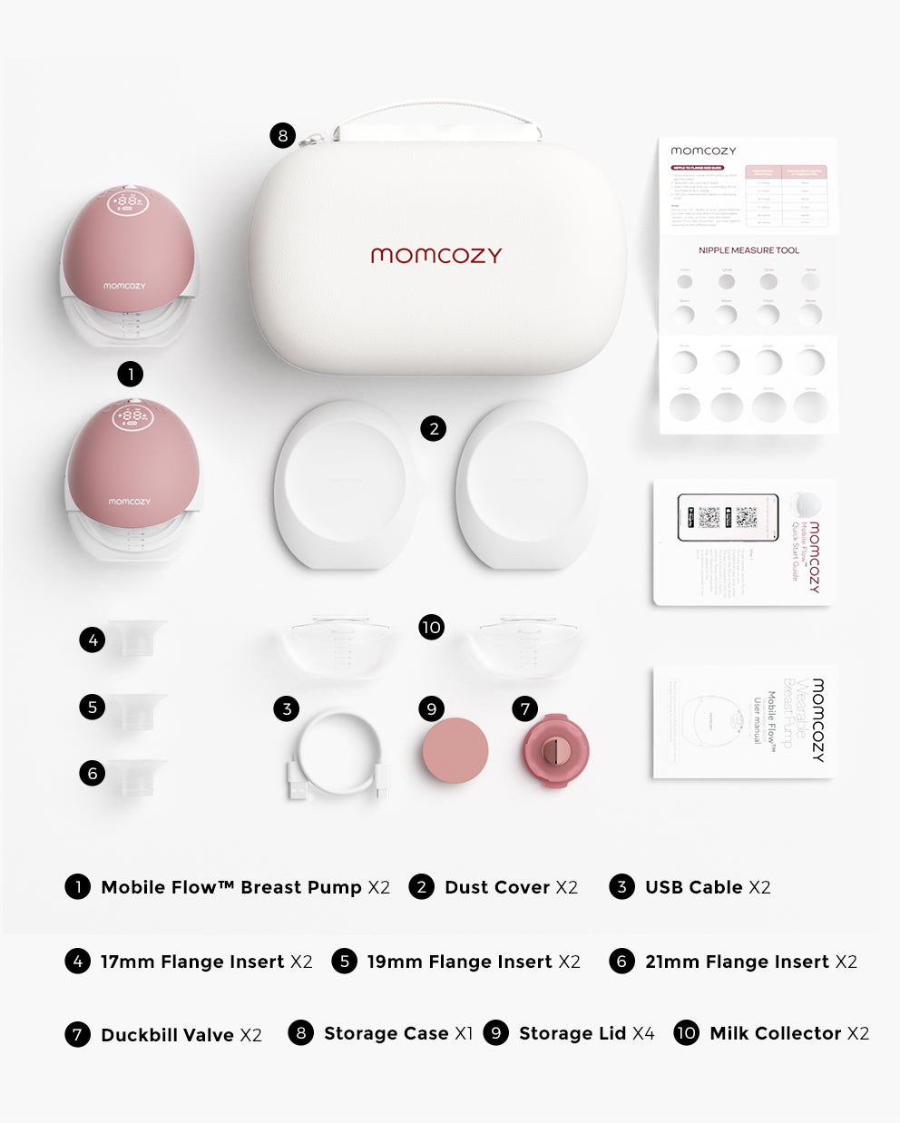 Mobile Flow™ Hands-Free Breast Pump | M9