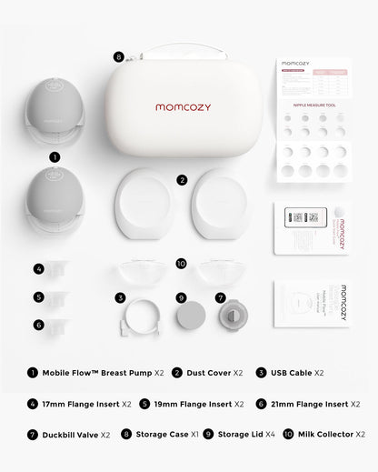 Mobile Flow™ Hands-Free Breast Pump | M9