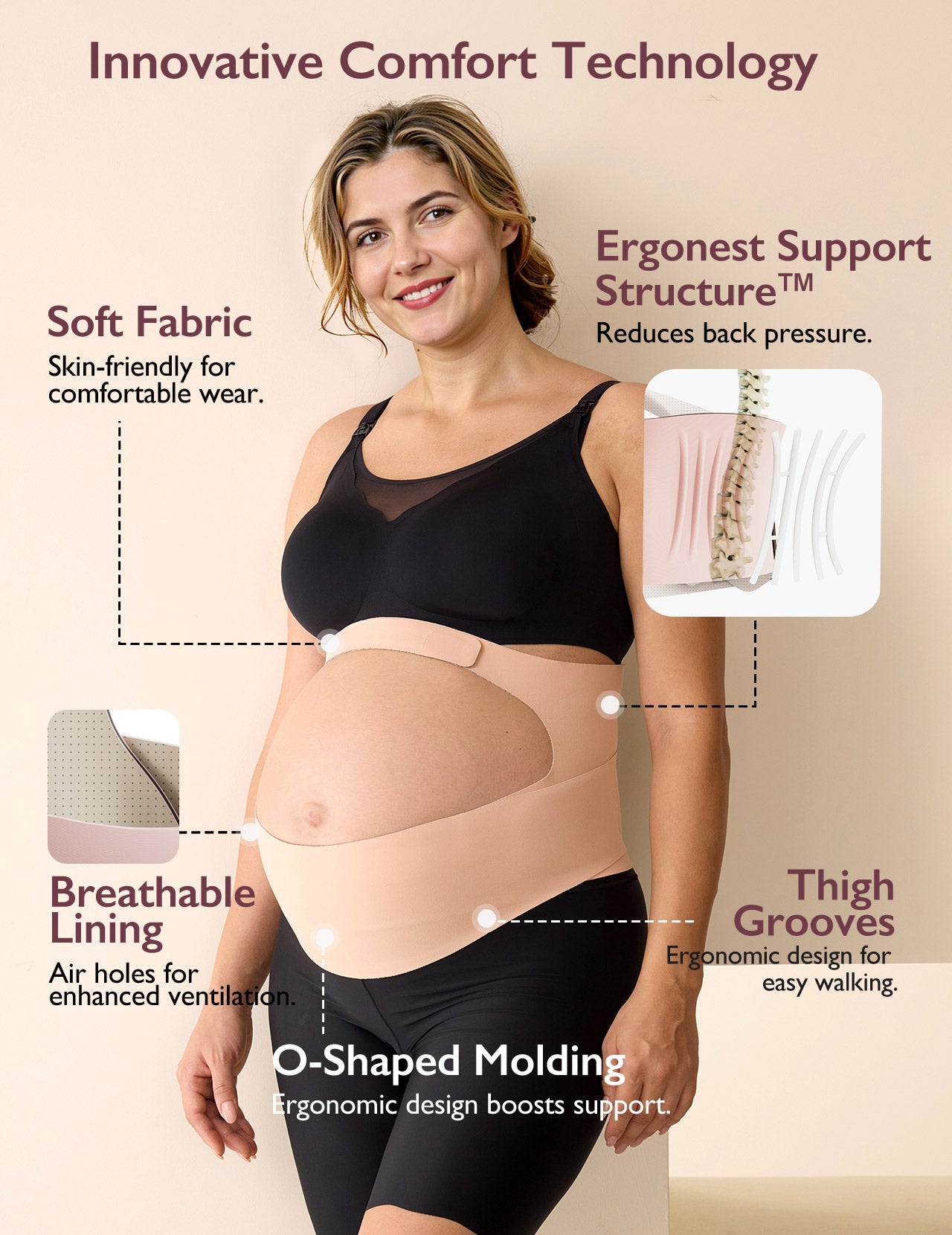 BumpEase - Ergonest Maternity Belly Band