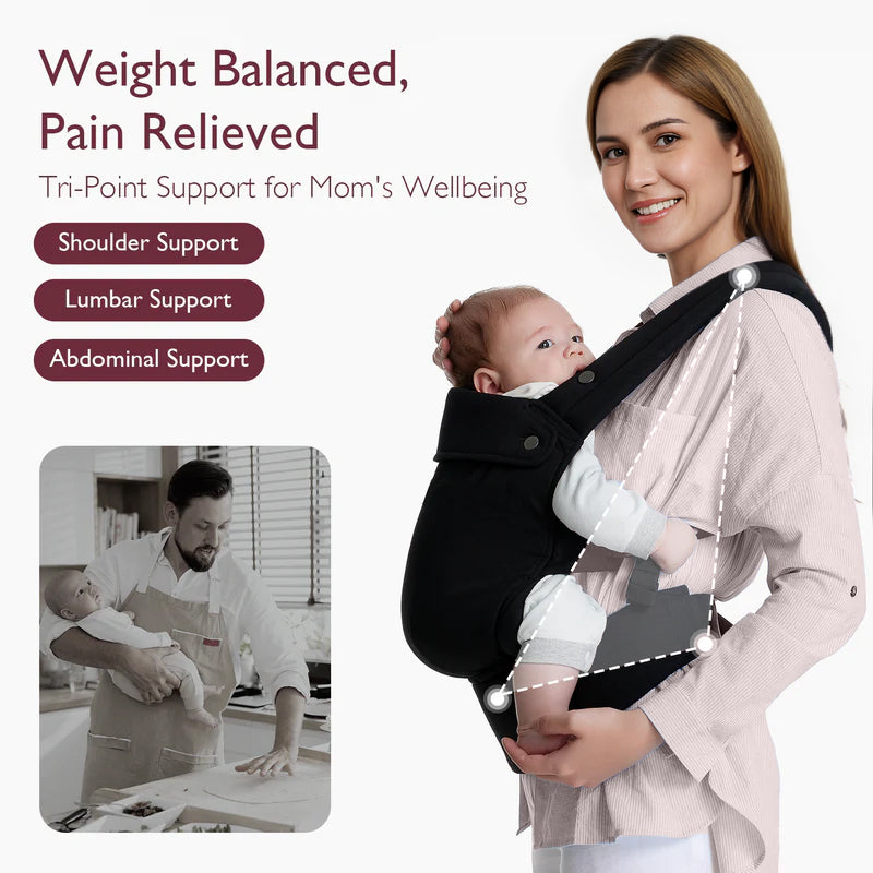 PureHug Baby Carrier - Ergonomic Cozy & Lightweight